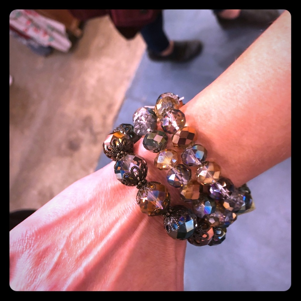 Stacks of beads